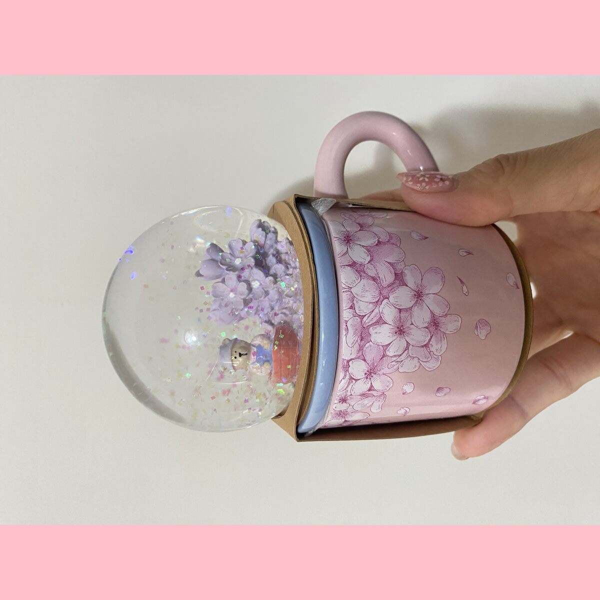 Starbucks Taiwan 2024 Sakura series crystal ball mug 89ml , only ship to US and MX except for HI AK loveinstarbucks loveinstarbucks
