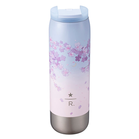 Starbucks Taiwan 2026 Sakura series blue and pink stainless steel cup 473ml