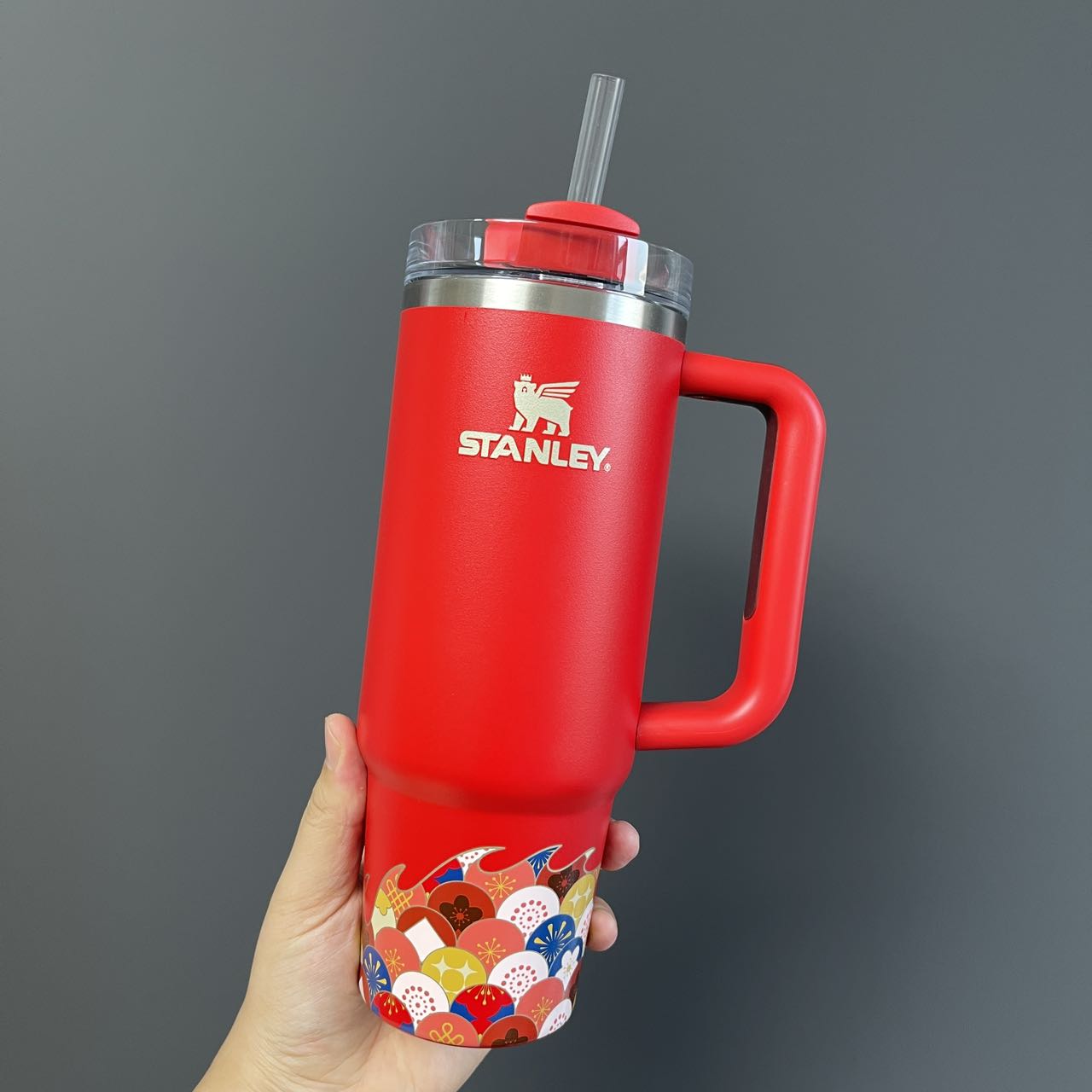 Stanley dragon red color limited stainless steel cup 30oz loveinstarbucks loveinstarbucks