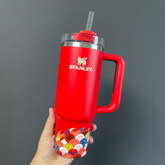Stanley dragon red color limited stainless steel cup 30oz loveinstarbucks loveinstarbucks