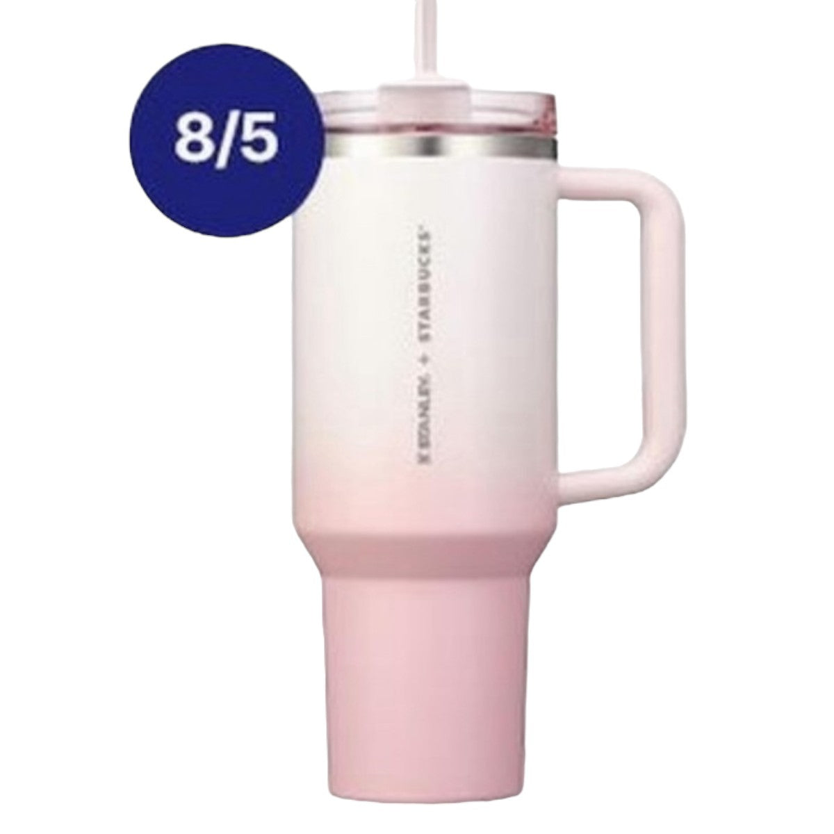 Starbucks Korea 25th Anniversary Stanley Ombre pink Stainless steel cup 40oz Starbucks loveinstarbucks