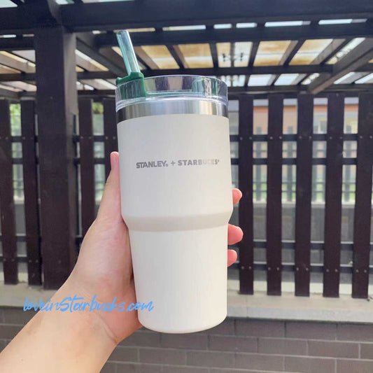 Starbucks x Stanley white Stainless Steel Cup 20oz Starbucks loveinstarbucks
