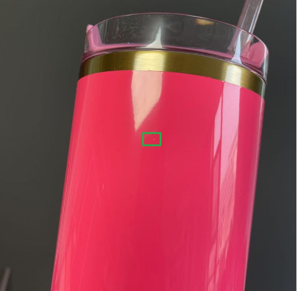 flaw #C2 Stanley 2024 PINK PARADE stainless steel cup 40oz