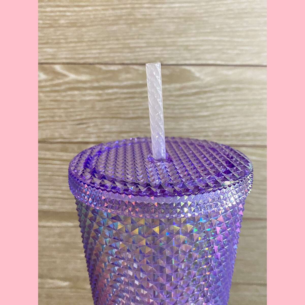 Starbucks Taiwan 2024 Sakura series Colorful studded straw cup 24oz loveinstarbucks loveinstarbucks