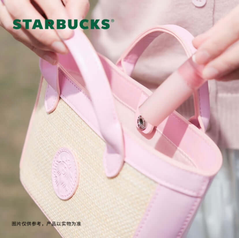 Starbucks China 2024 Spring Sakura pink handbag loveinstarbucks loveinstarbucks
