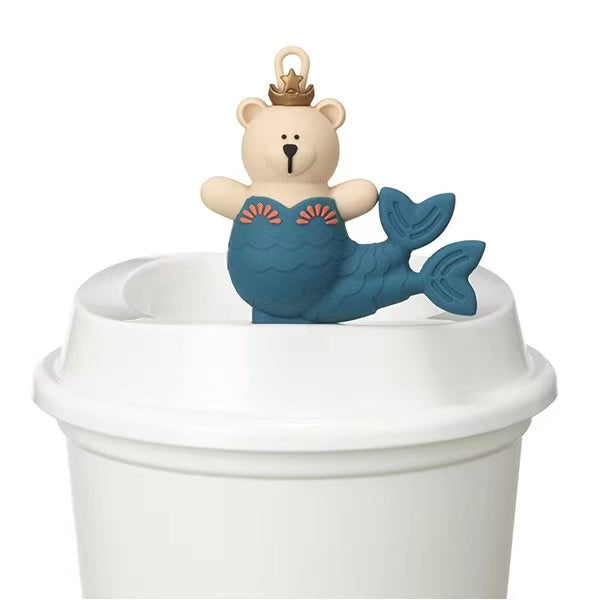 Starbucks Taiwan 2023 Protecting Marine Series topper stopper set Starbucks loveinstarbucks