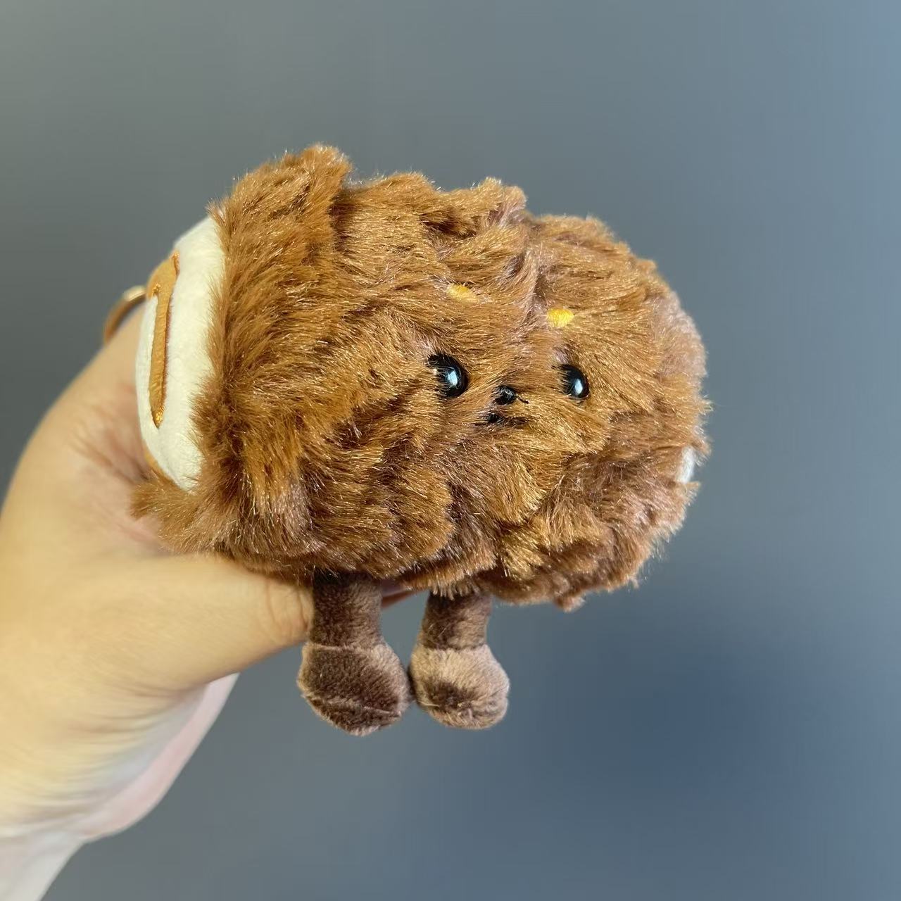 Starbucks China 2025 Keychain - Croissant, apple pie, Swiss roll, one of them with original box