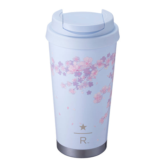 Starbucks Taiwan 2026 Sakura series Purple Sakura Stainless Steel Cup 473ml