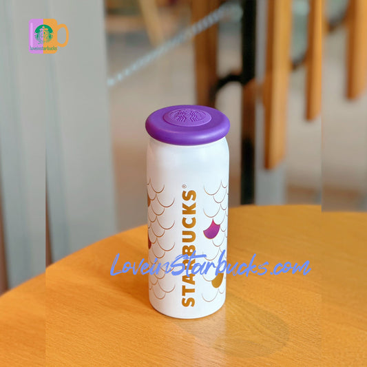 Starbucks China 2024 Dragon new year Scale Stainless Steel Cup loveinstarbucks loveinstarbucks