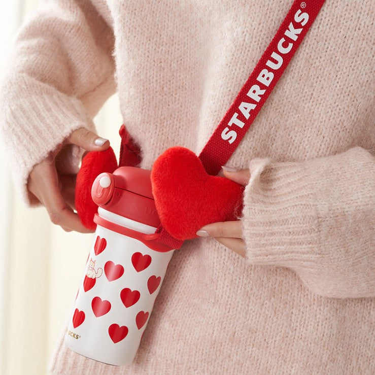 Starbucks China 2024 Star moving series stainless steel Double drinking cup 445ml loveinstarbucks loveinstarbucks