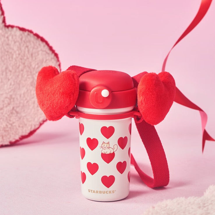 Starbucks China 2024 Star moving series stainless steel Double drinking cup 445ml loveinstarbucks loveinstarbucks