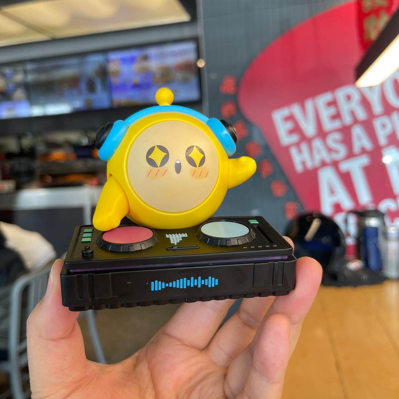 KFC China Luminous DJ disc player toy that make sounds loveinstarbucks loveinstarbucks