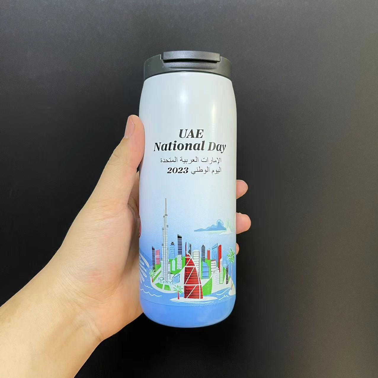 Starbucks UAE national day stainless steel cup 12oz Starbucks loveinstarbucks