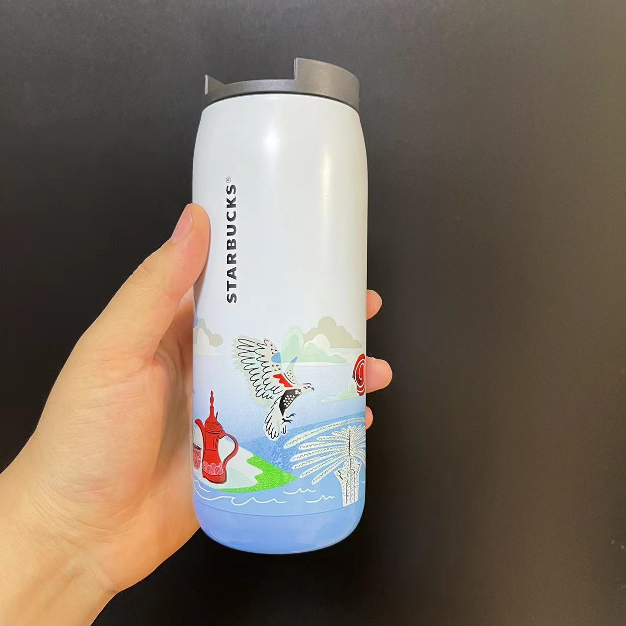 Starbucks UAE national day stainless steel cup 12oz Starbucks loveinstarbucks