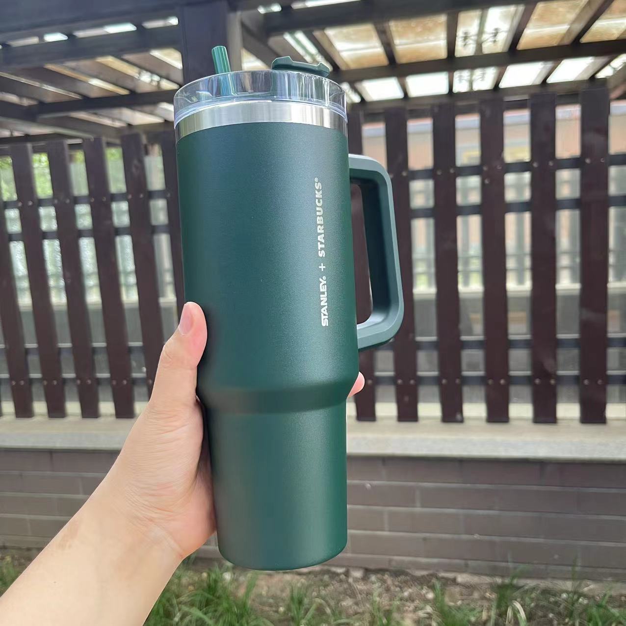 Starbucks X Stanley Taiwan 2023 25th anniversary Stainless steel straw cup 40oz Starbucks loveinstarbucks