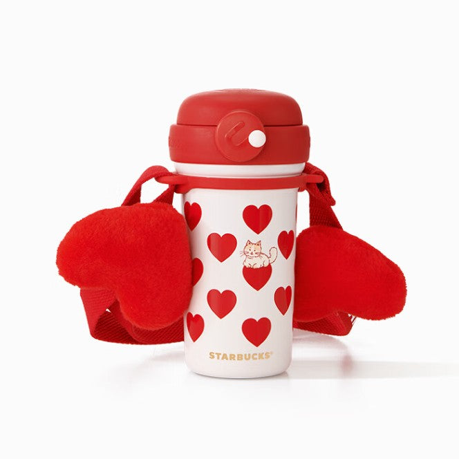 Starbucks China 2024 Star moving series stainless steel Double drinking cup 445ml loveinstarbucks loveinstarbucks