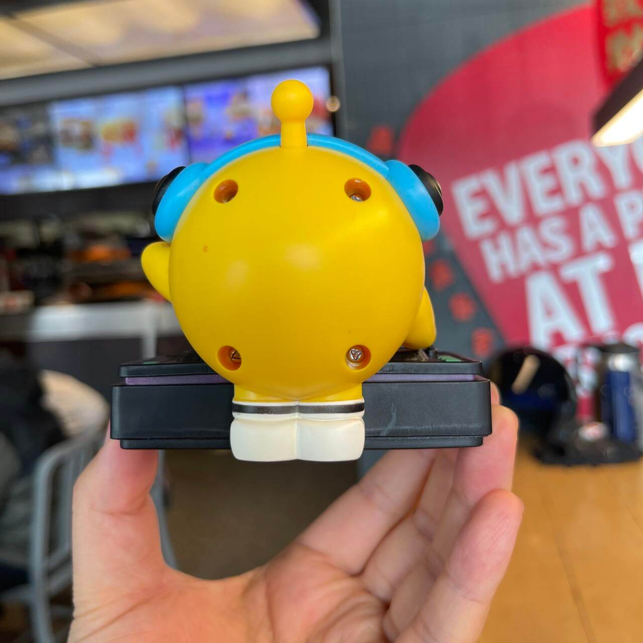 KFC China Luminous DJ disc player toy that make sounds loveinstarbucks loveinstarbucks