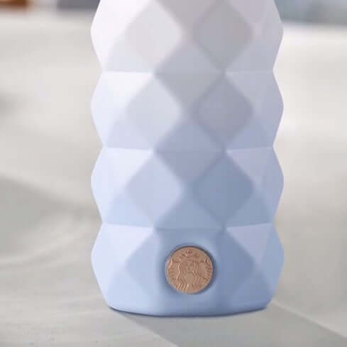 Starbucks China 2024 Misty Fields Series blue dion stainless steel straw cup 490ml loveinstarbucks loveinstarbucks