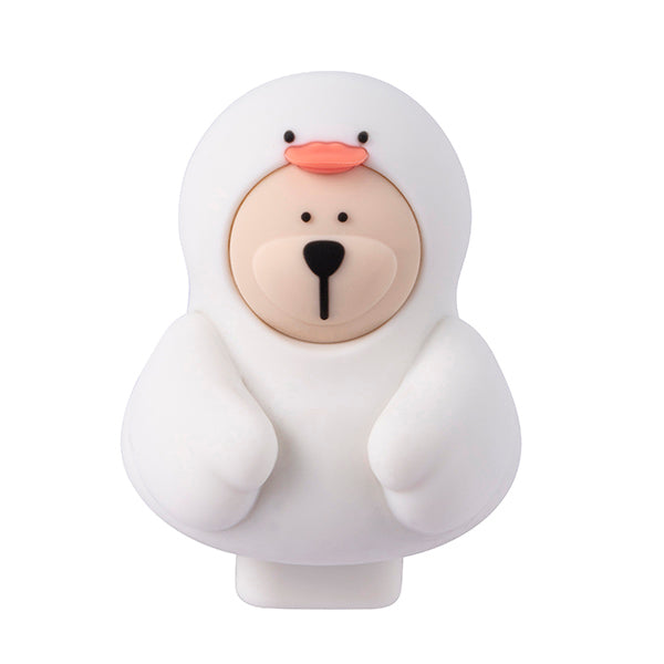 2PCS X Starbucks Taiwan 2026 Valentine's Day series duck stopper