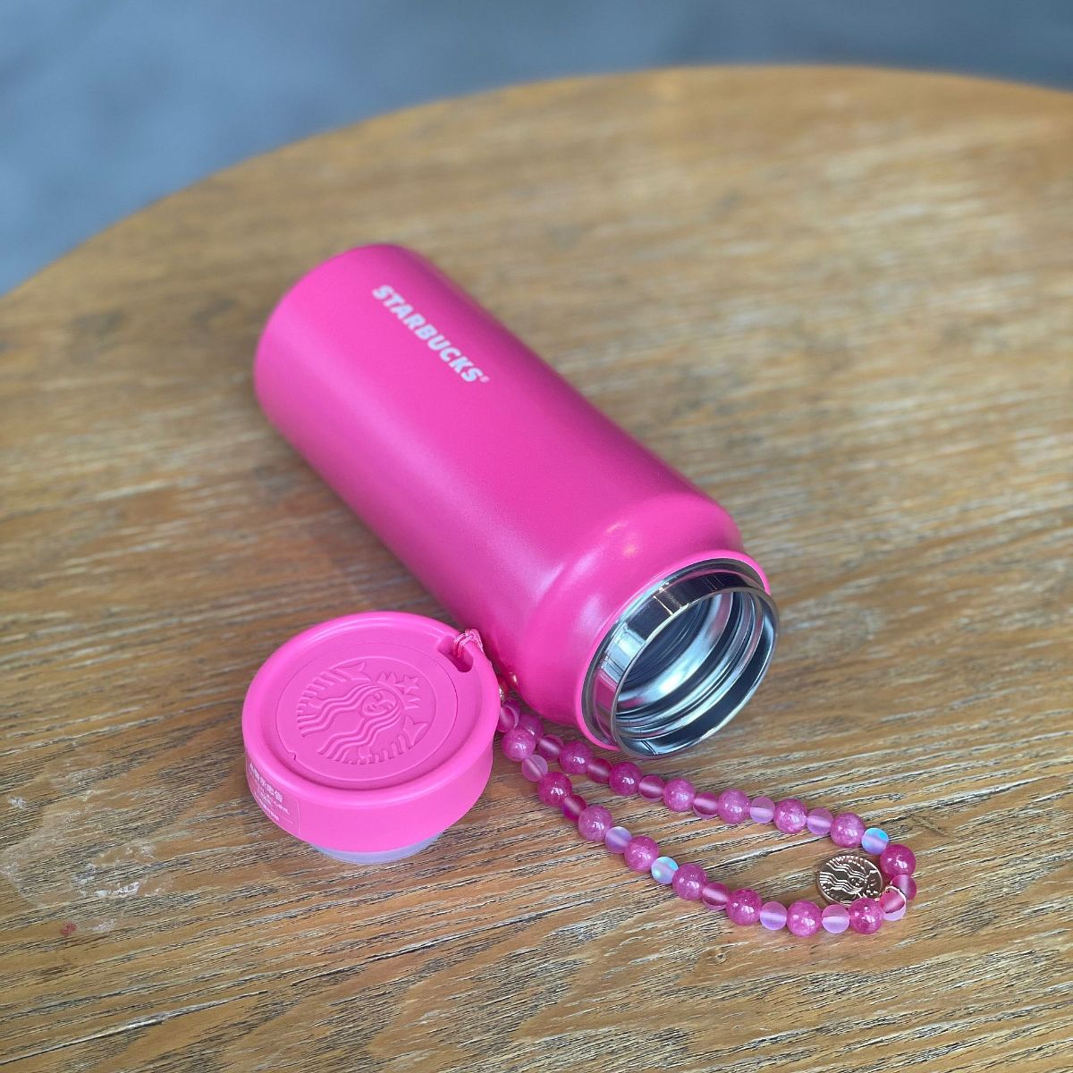 Starbucks China 2024 Dopamine Series Chain stainless steel cup 350ml Starbucks loveinstarbucks