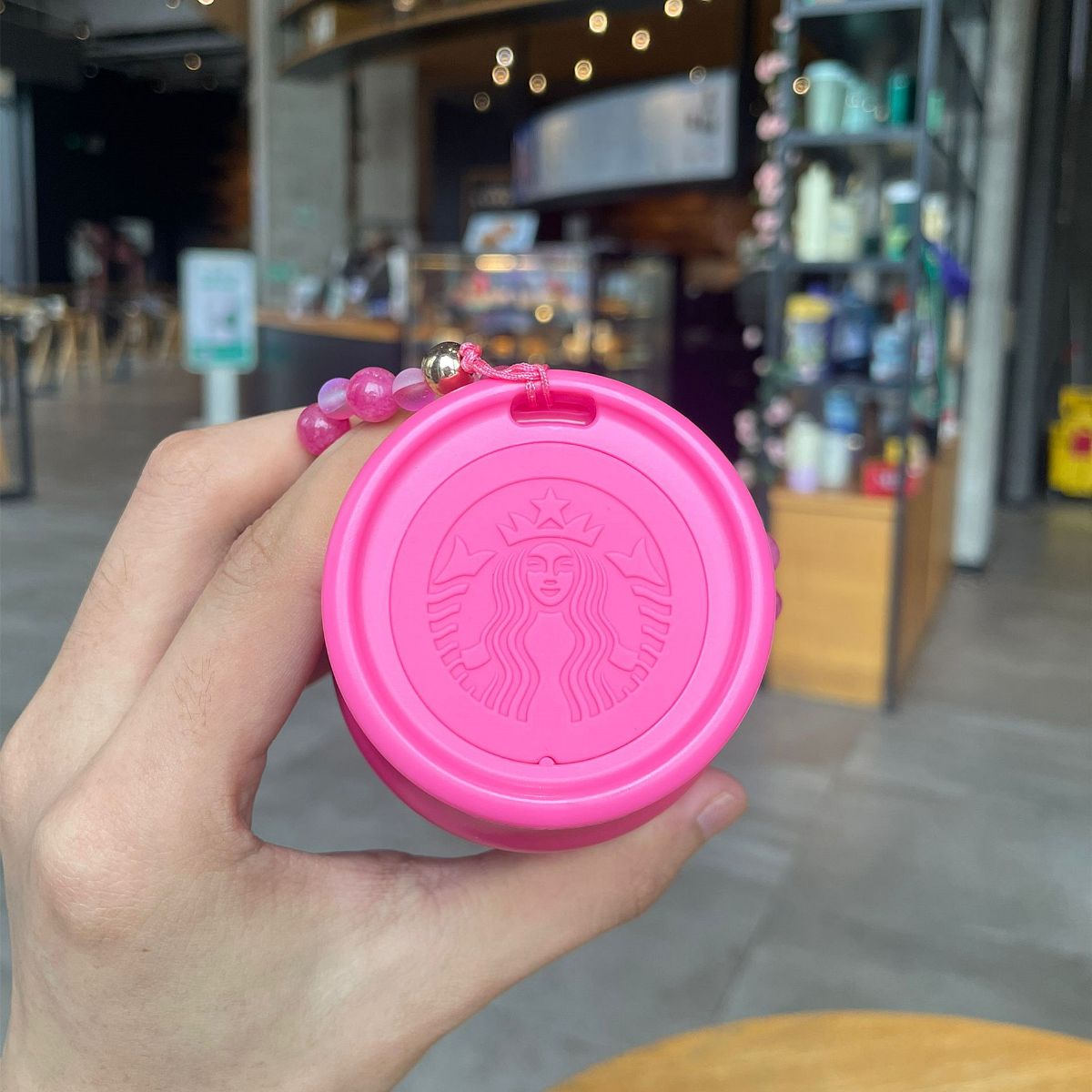 Starbucks China 2024 Dopamine Series Chain stainless steel cup 350ml Starbucks loveinstarbucks