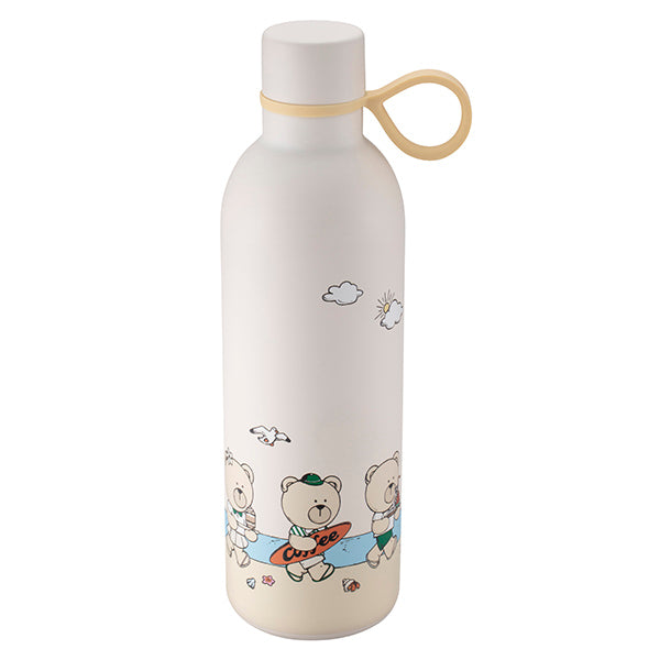 Starbucks Taiwan 2026 Summer Season1 Series Beach Bear Stainless Steel Kettle 591ml 20.8oz