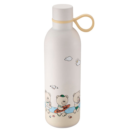 Starbucks Taiwan 2026 Summer Season1 Series Beach Bear Stainless Steel Kettle 591ml 20.8oz