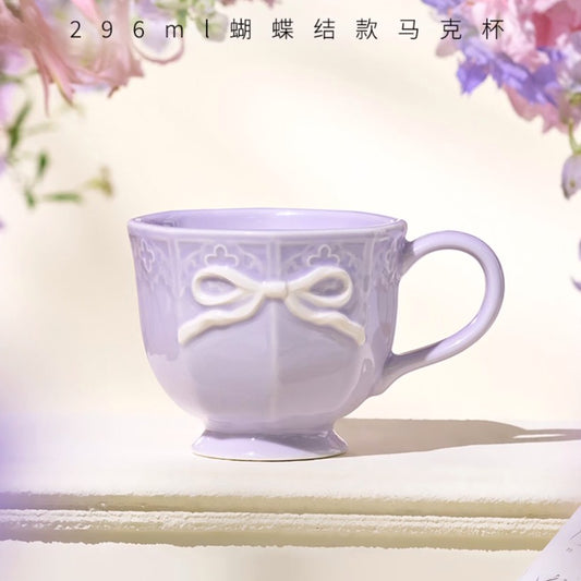 Starbucks China 2025 Garden Dance series purple mug 296ml