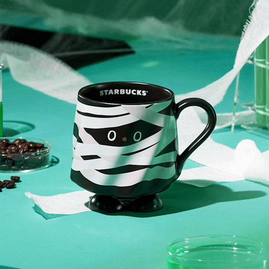Starbucks China 2024 Halloween Green Ghost online ceramic mug 355ml starbucks loveinstarbucks