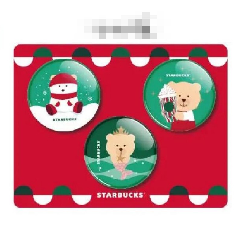 Starbucks China 2024 badge set Starbucks loveinstarbucks