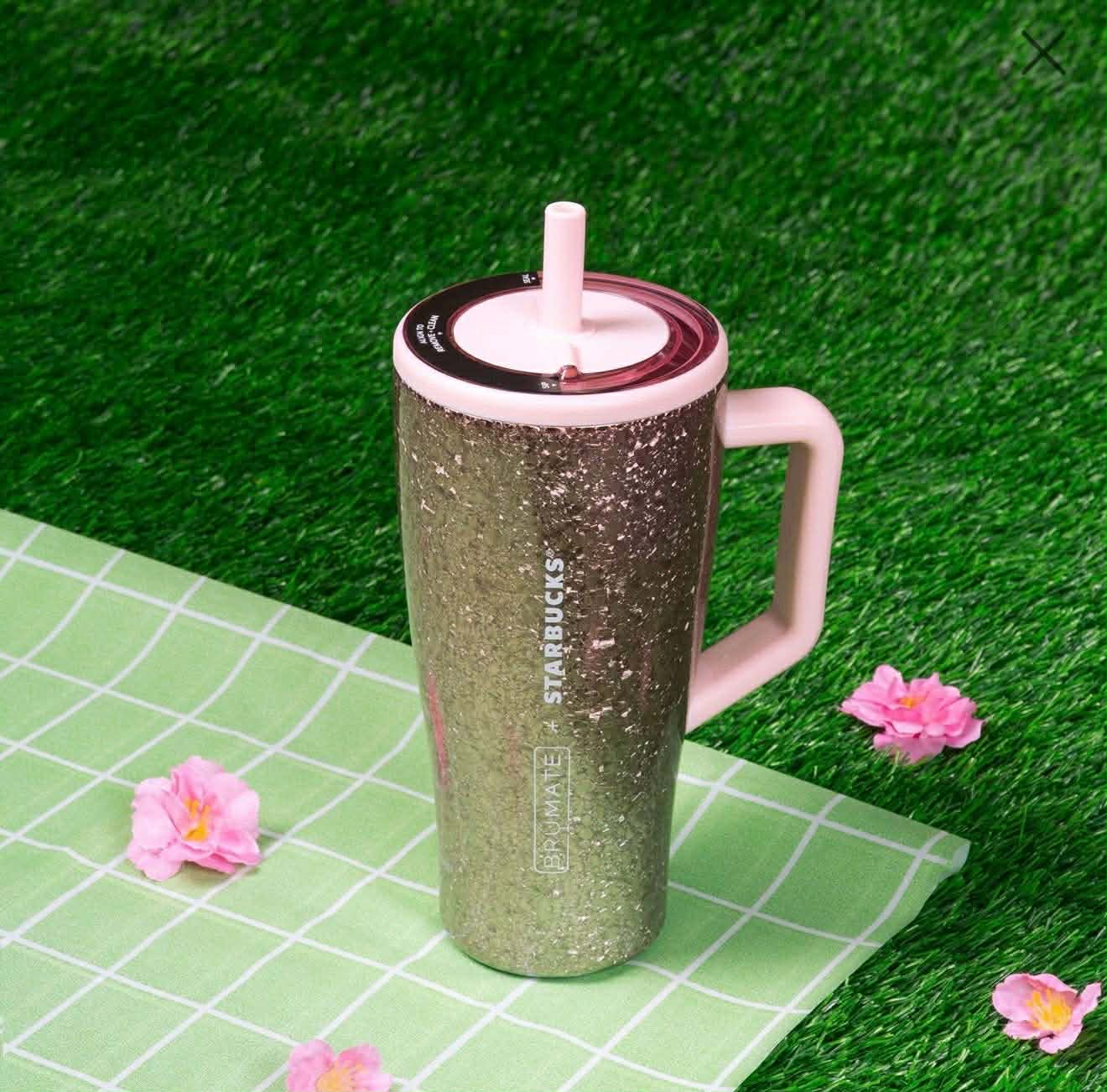 Starbucks Asia spring collection BRUMATE co-brand pink stainless steel cup 30oz