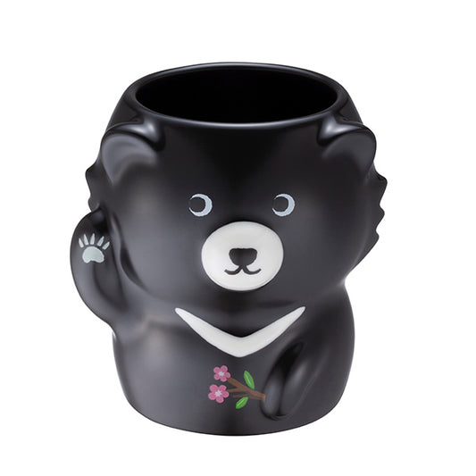 Starbucks Taiwan 2026 Summer Season1 Series Love Black Bear Mug 355ml 12.49oz