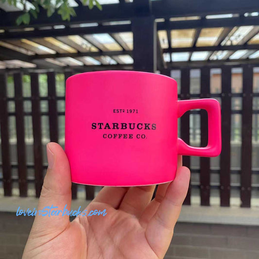 Starbucks 2021 China barbie pink mug Starbucks loveinstarbucks