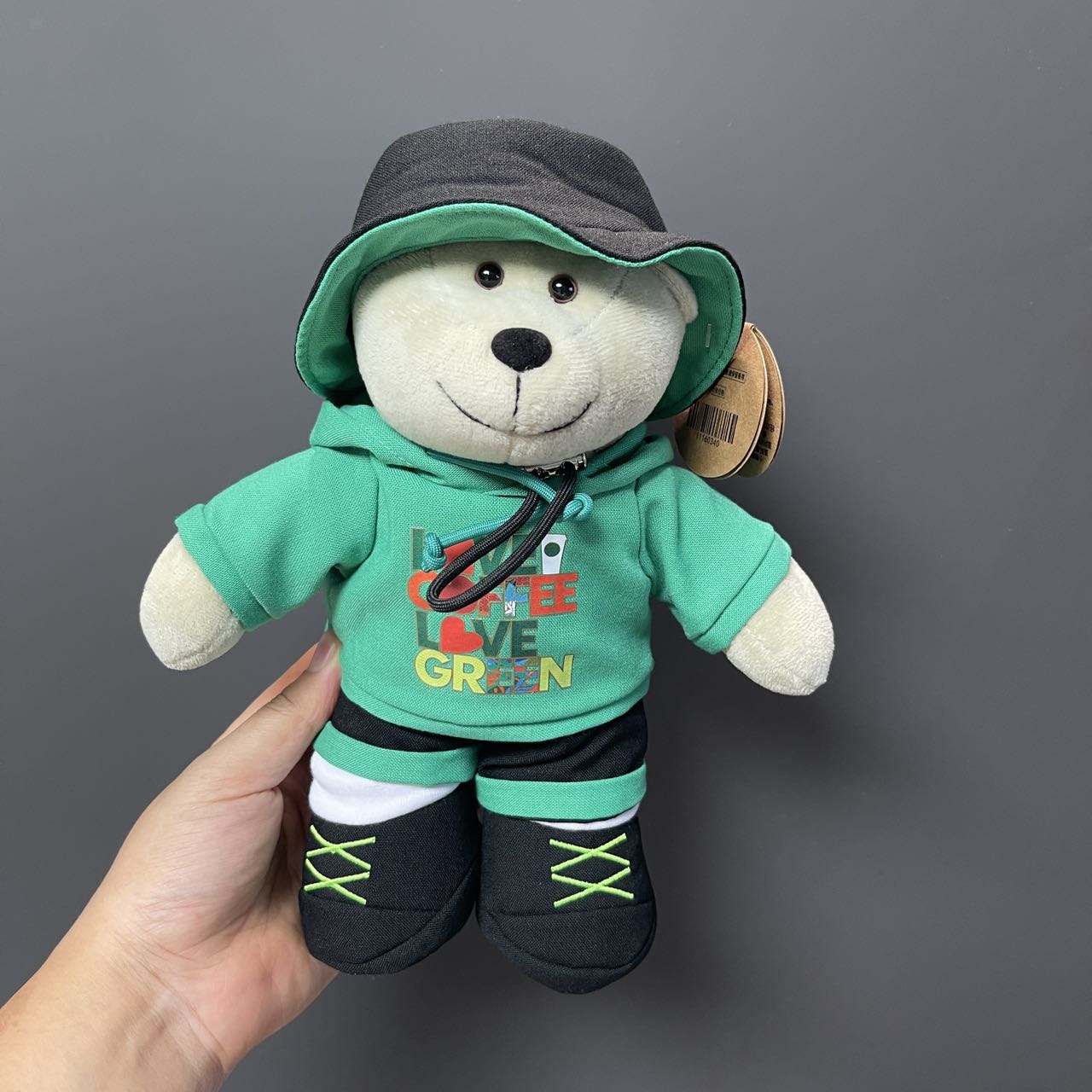 Starbucks China 2024 Coffee grounds and Lively green bearista doll Starbucks loveinstarbucks