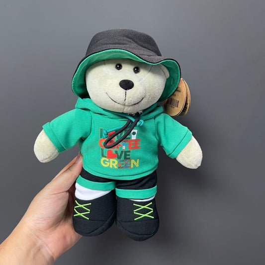 Starbucks China 2024 Coffee grounds and Lively green bearista doll Starbucks loveinstarbucks
