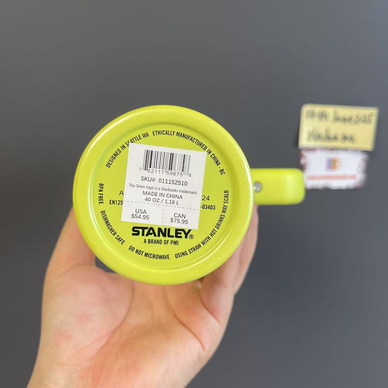 Starbucks Stanley green Stainless steel cup 40oz - US released already