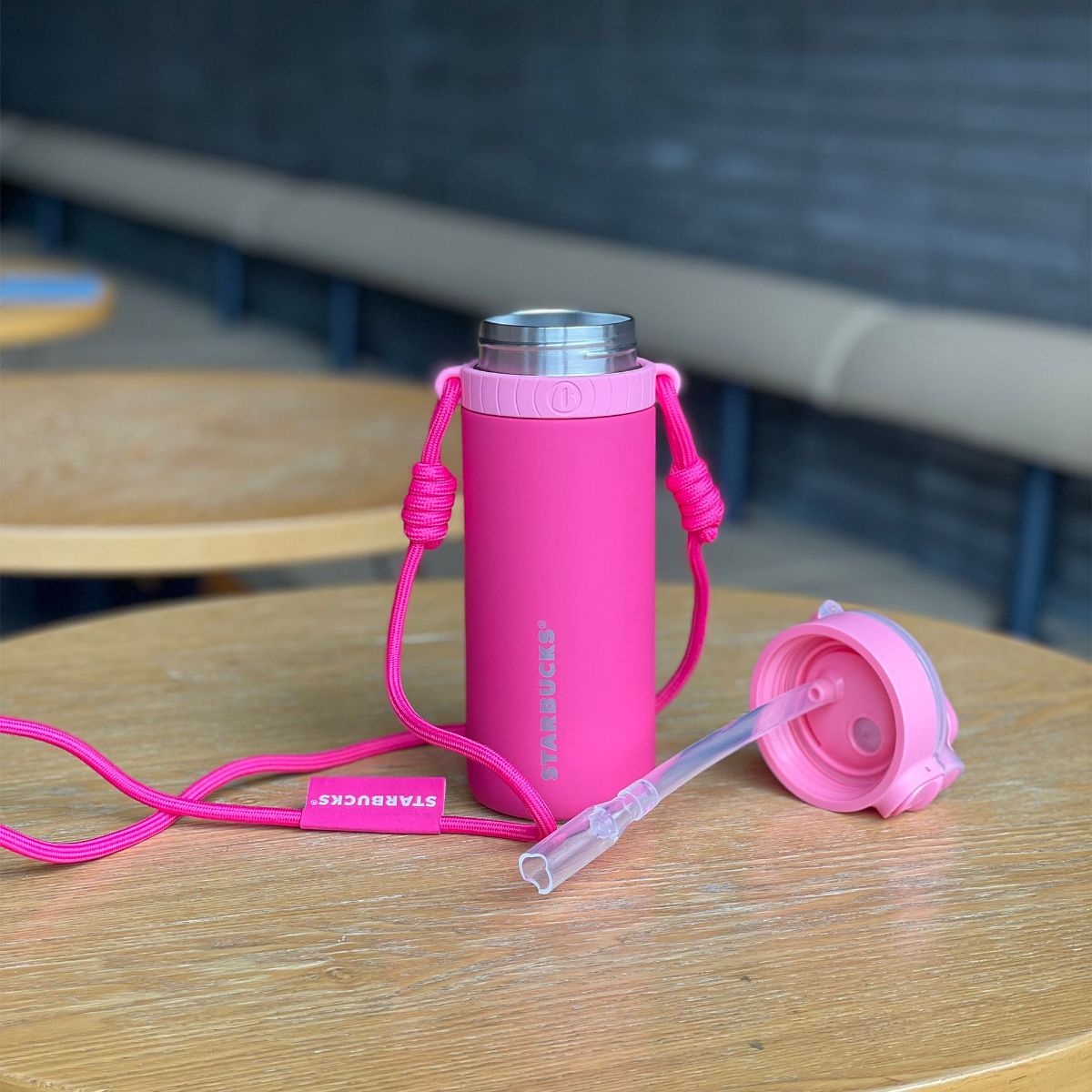 Starbucks China 2024 Dopamine Series pink Stainless steel thermos cup 510ml Starbucks loveinstarbucks