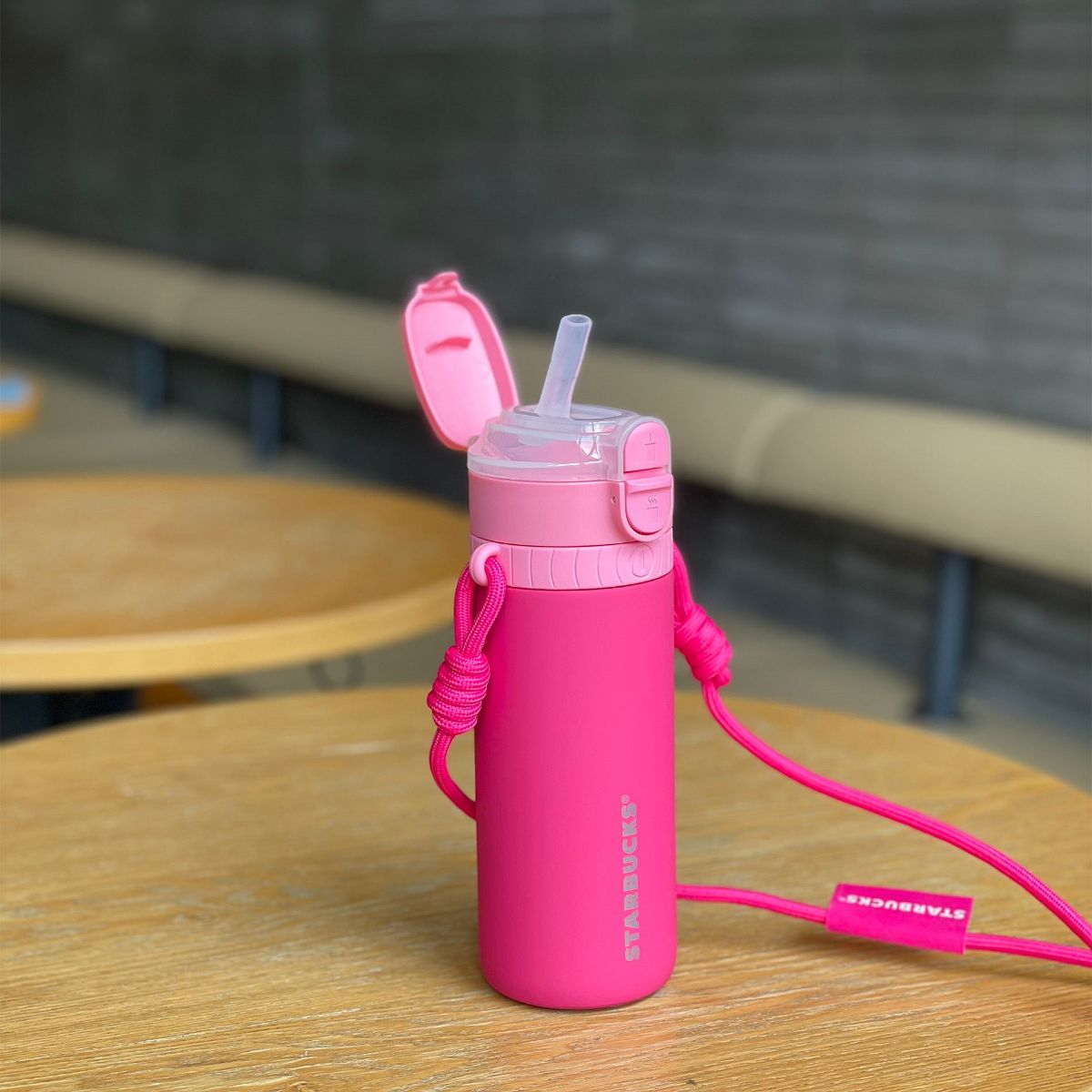 Starbucks China 2024 Dopamine Series pink Stainless steel thermos cup 510ml Starbucks loveinstarbucks
