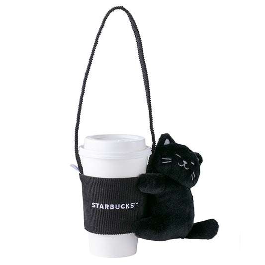 Starbucks Taiwan 2026 Summer Season1 Series black cat cup holder