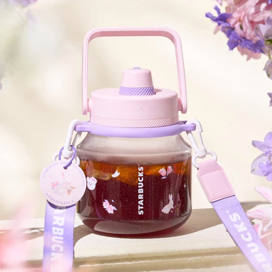 Starbucks China 2025 Garden Dance series plastic cup 1200ml