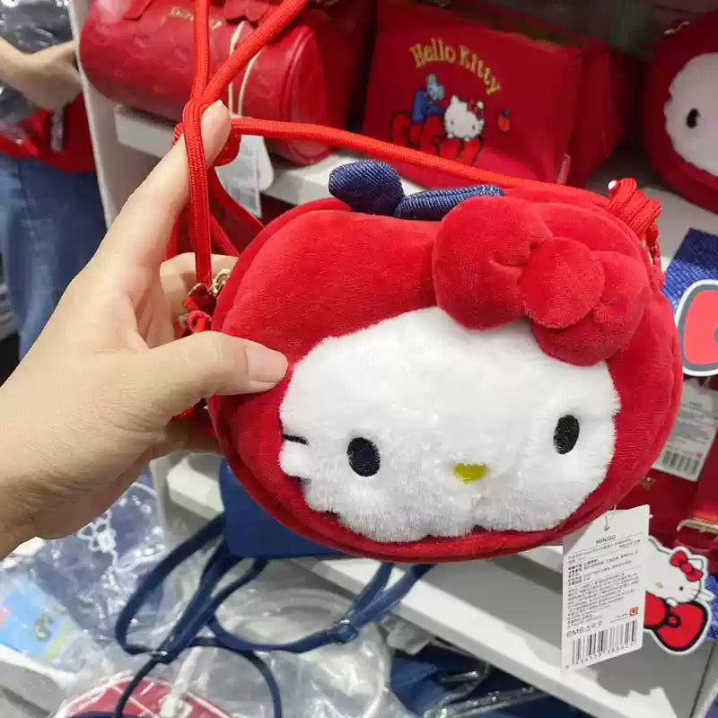 Hello Kitty x MINISO co-brand apple crossbody bag MINISO loveinstarbucks