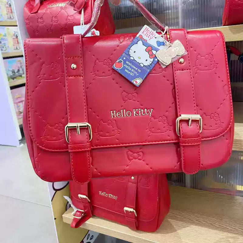 Hello Kitty x MINISO co-brand red backpack MINISO loveinstarbucks