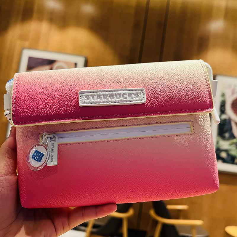 Starbucks Tumblers China 2023 Great love Series Sunset and Raw bean bag Starbucks loveinstarbucks