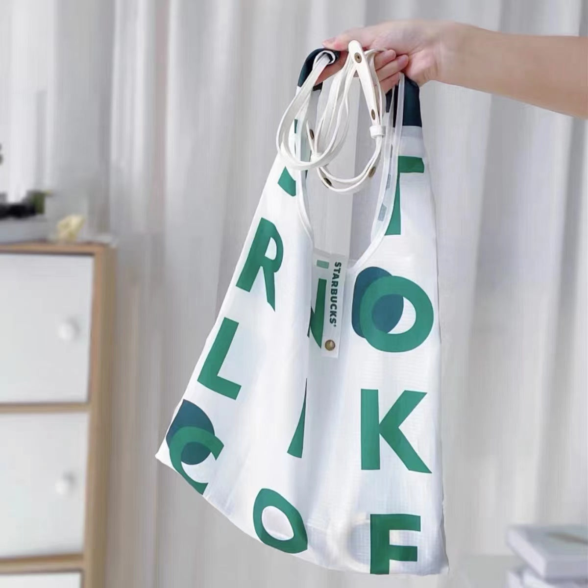 Starbucks China 50th anniversary white/black bag without gift card Starbucks loveinstarbucks