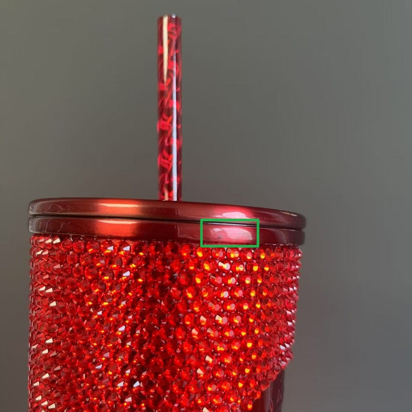 read details before order - Starbucks Thailand 2025 red rhinestones Stainless steel cup 16oz