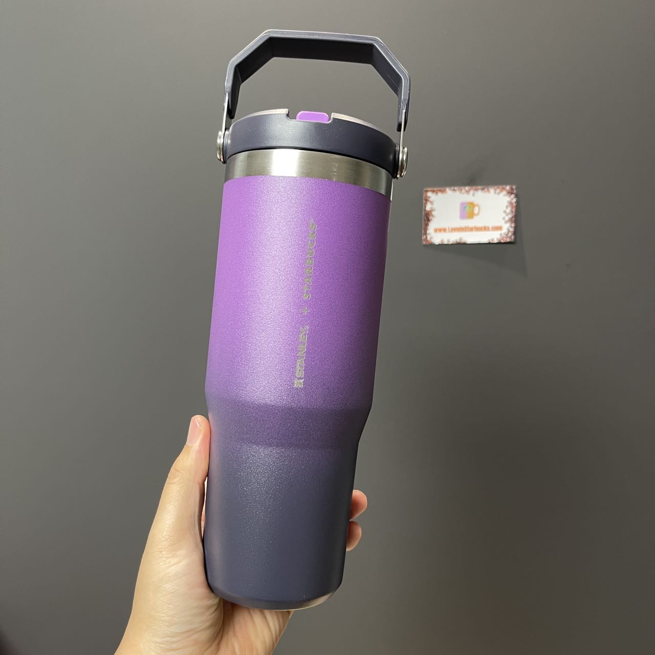 Starbucks Taiwan 2024 Halloween series Stanley purple Ombre Stainless steel cup 30oz Starbucks loveinstarbucks