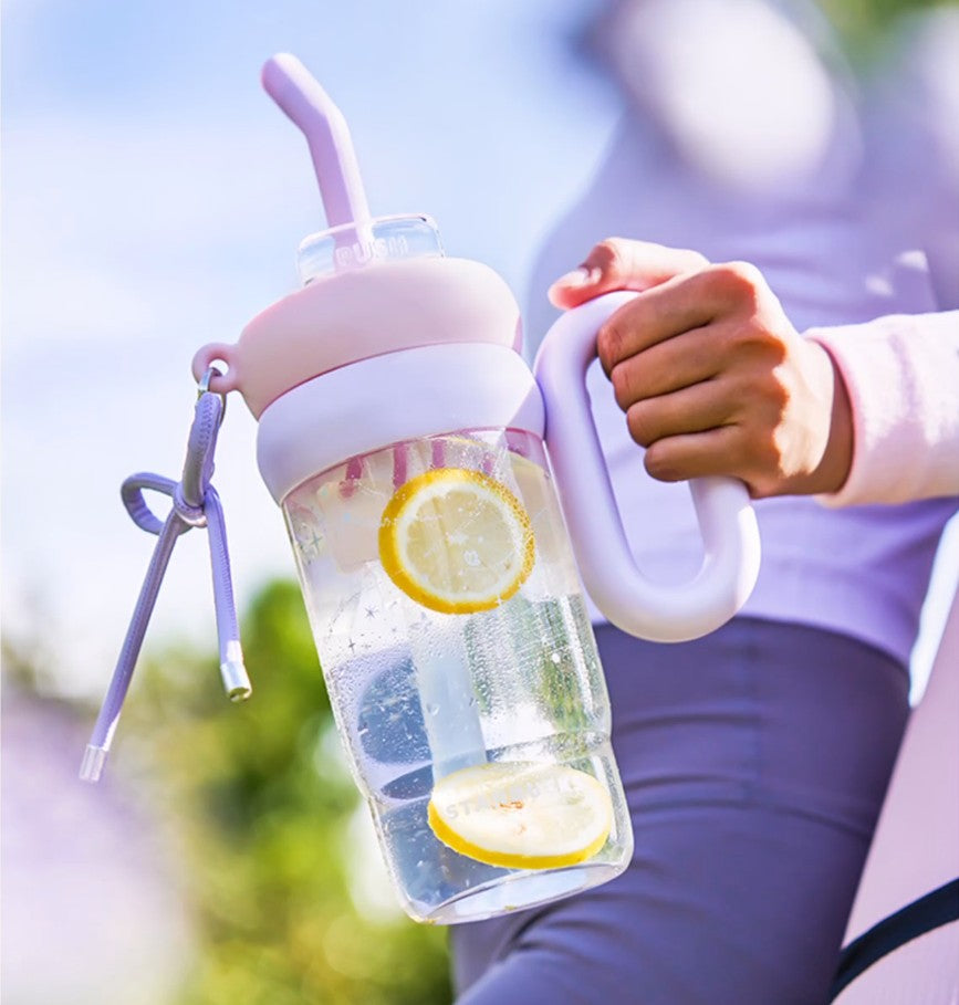 Starbucks China 2025 Garden Dance series purple plastic cup 960ml - read details