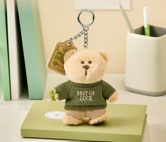 Starbucks Korea 2026 Four-Leaf Clover Series Bearista Bag Charm