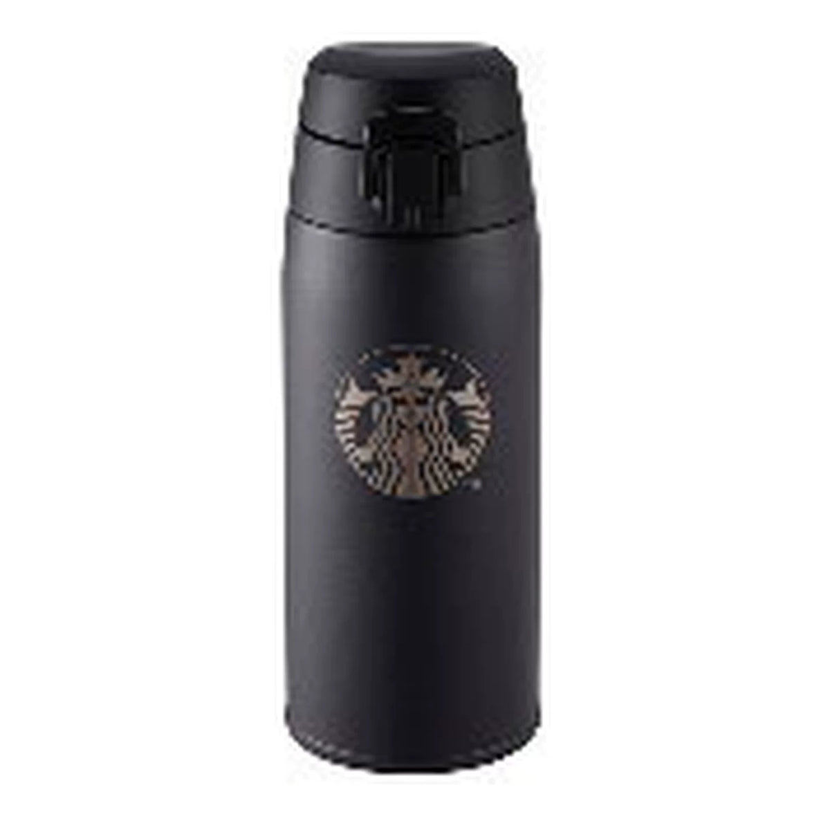 Starbucks Asia 2026 Christmas Series 550ml 18.60oz JPC Black Laser-Engraved Siren Travel Bottle 550ml 18.60oz