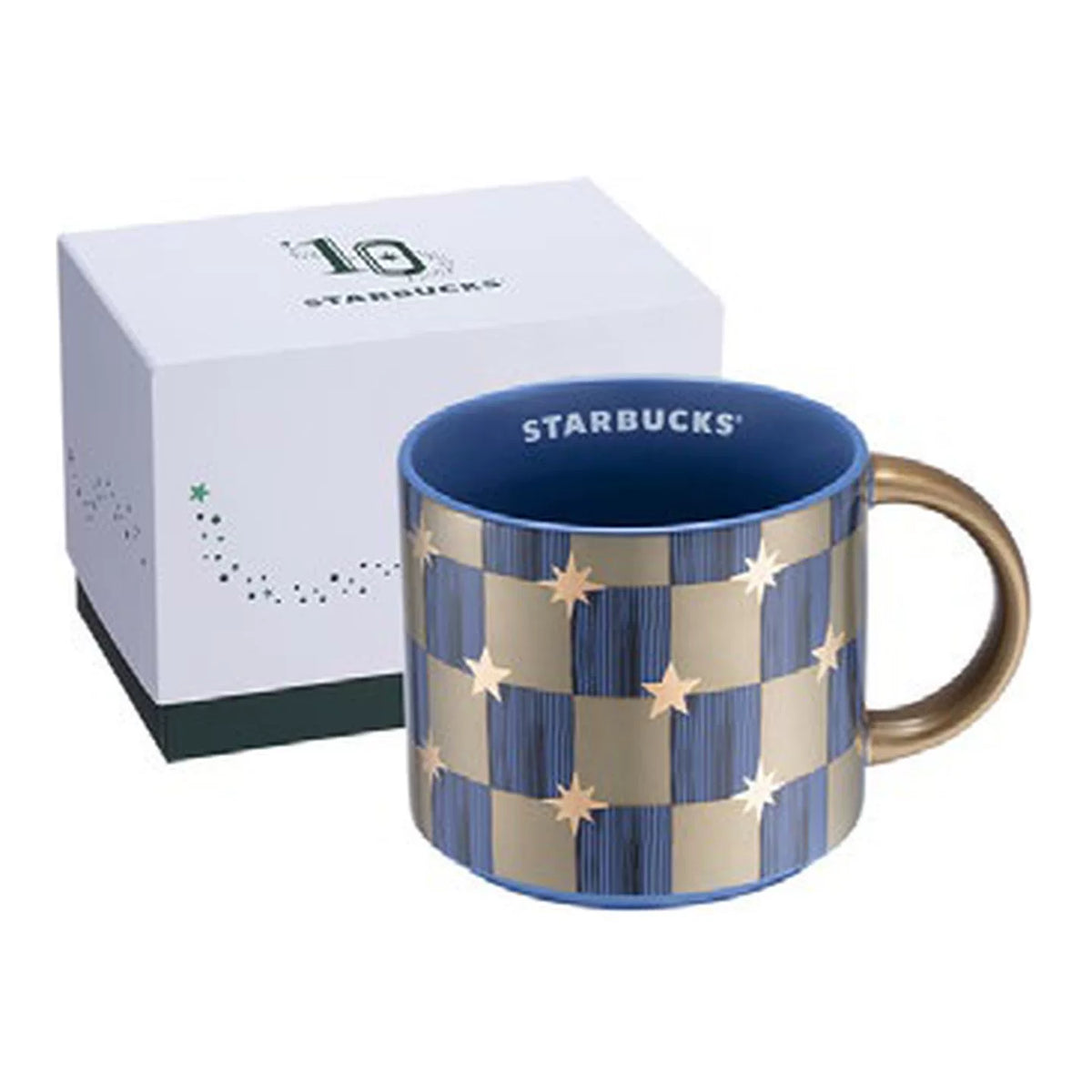 Starbucks Asia 2026 Christmas Series Blue Starlight Commemorative Mug 355ml 12.00oz
